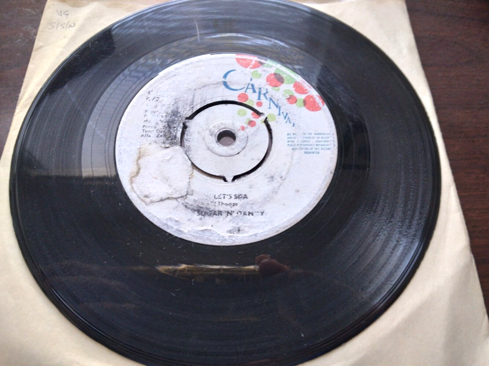SUGAR’N’DANDY/LET’S SKA Sugar 'N' Dandy – Let's Ska - 7