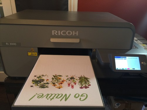 Anajet dtg printer Ricoh Ri 3000 Direct to Garment Printer T shirt printing