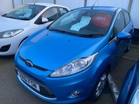 2011 Ford Fiesta 1.25 Zetec 5dr [82] HATCHBACK Petrol Manual