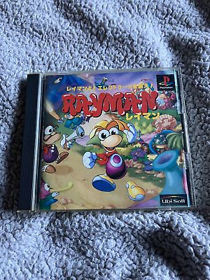 PS1 - RAYMAN Ubi Soft Sony Playstation 1 From Japan 1995 PS1 - RAYMAN Ubi Soft Sony Playstation 1 From Japan 1995