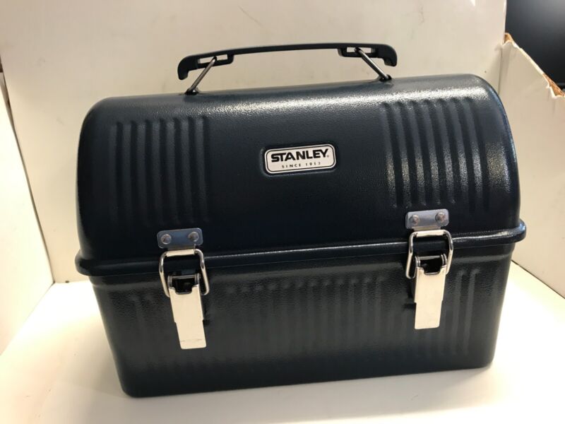 Stanley Classic 10 Quart Metal Lunch Box Black - No Thermos Used
