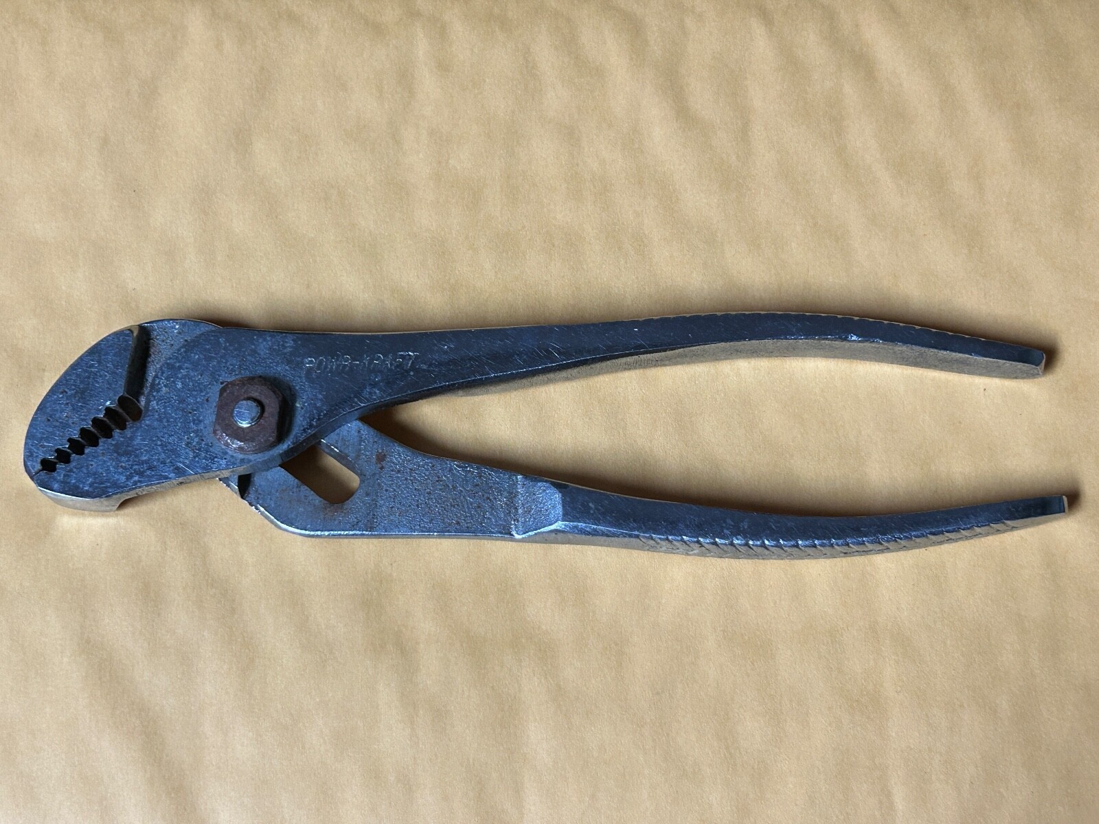 Montgomery Wards Powr Kraft Adjustable Pliers 6 1/2