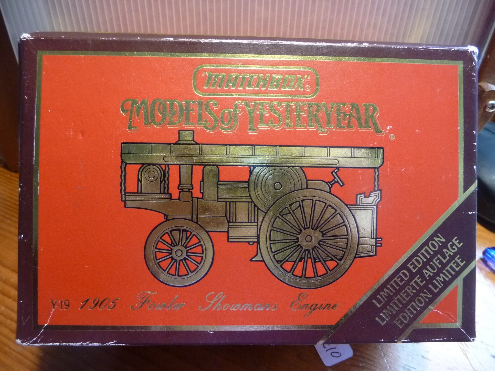 EA10- 14 - MATCHBOX - Y-19 - 1905 Fowler Showmans Engine