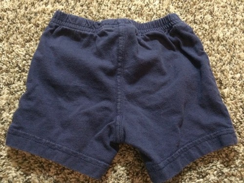 Child of Mine Blue Shorts. Size: 6-9 Months. 100% Cotton