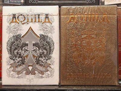 Aquila Standard & Limited Playing Card Deck Set-New/Sealed Kardify