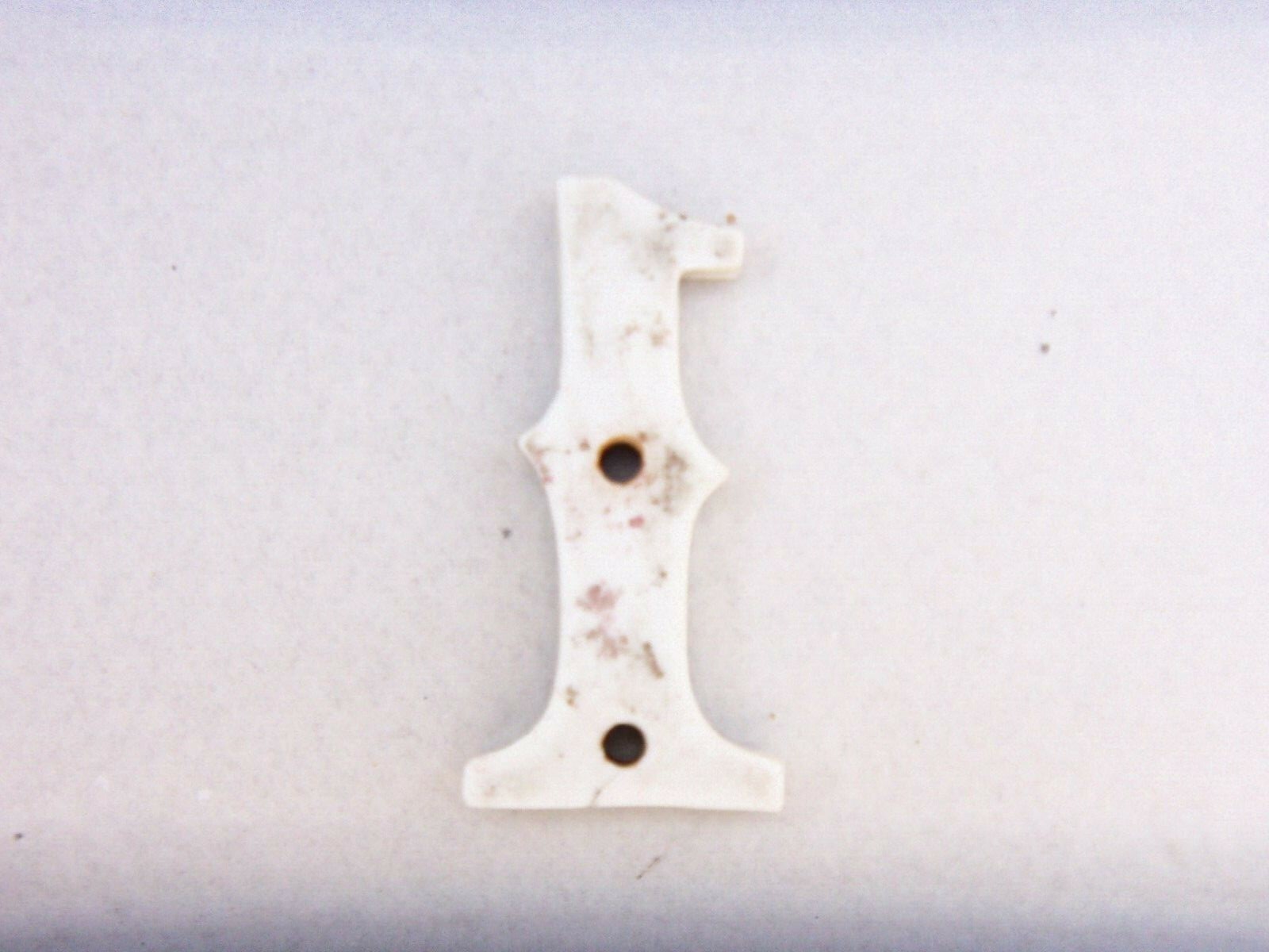 VINTAGE CERAMIC - PORCELAIN TYPE HOUSE NUMBER   # 1