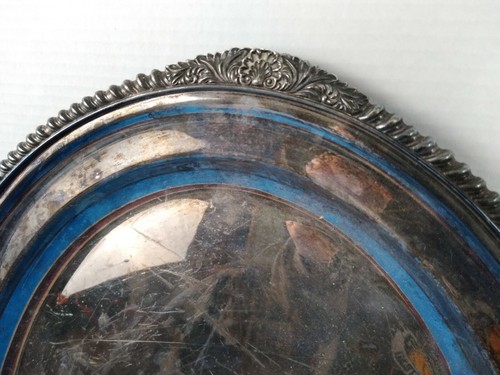 Extra Large Antique England #4406 Serving Platter Heavy Duty