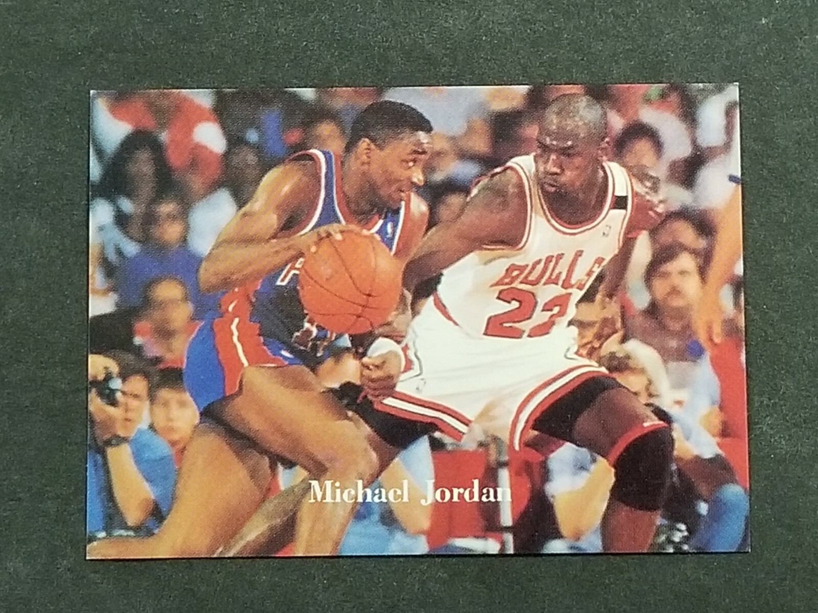 1990 SPORTS CARD SUPERSTAR BASKETBALL CARD MICHAEL JORDAN #1