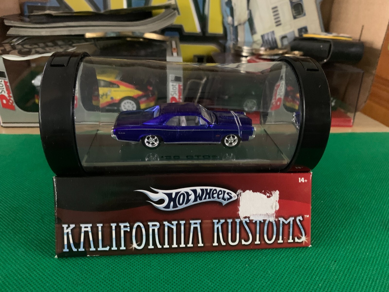 ホットウィール KALIFORNIA KUSTOMS 66 GTO 2005 HOT WHEELS KALIFORNIA KUSTOMS 66 PONTIAC GTO BLUE 1/64