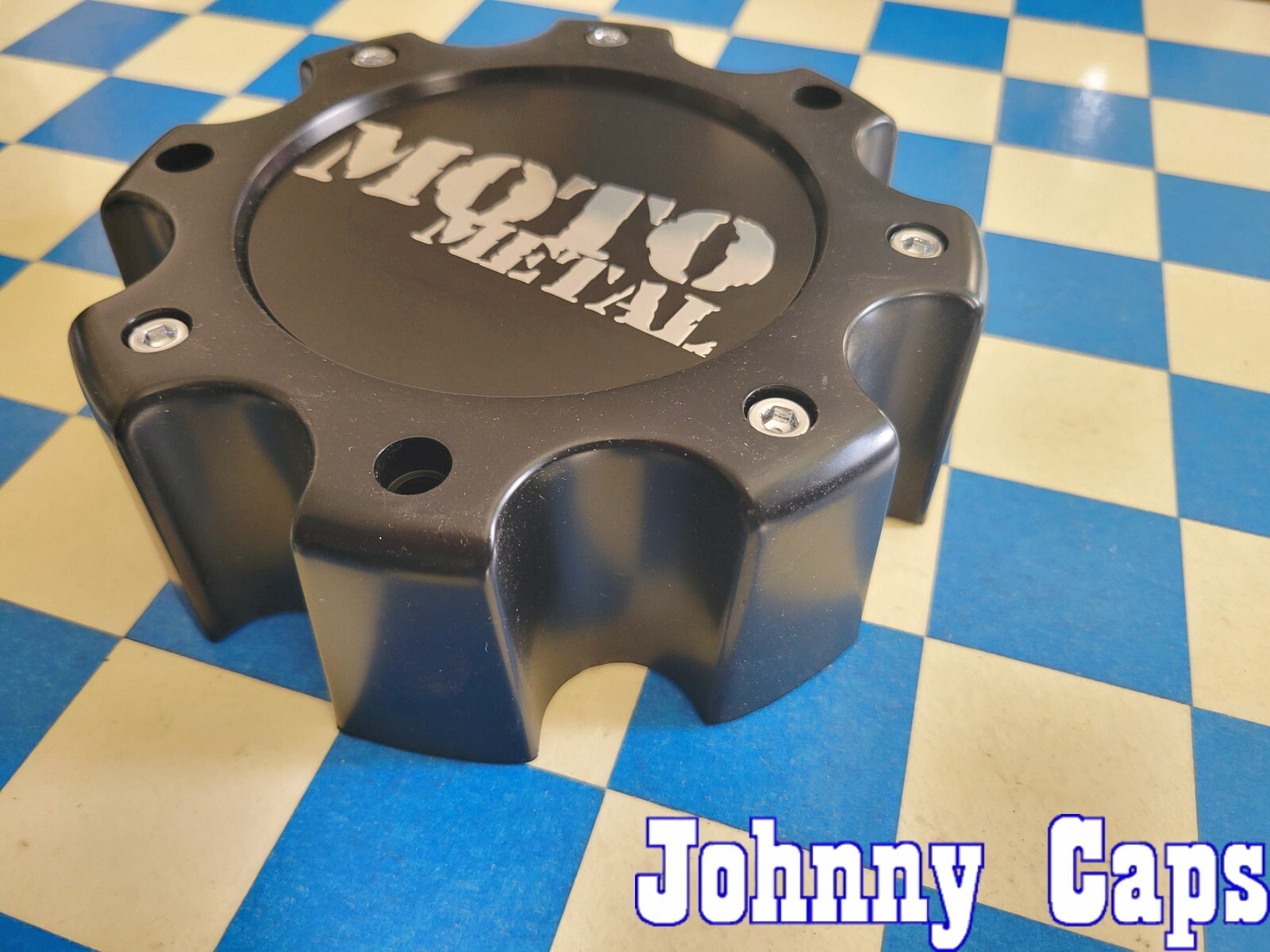 MOTO METAL Wheels # 845L172 . (8-LUG) MATTE BLACK Center Cap  [37]  (QTY. 1)