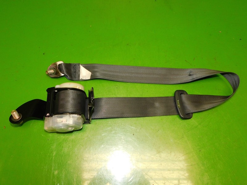 04-08 TSX OEM passenger rear back seat belt retractor buckle assembly black