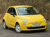 2012 Fiat 500 1.2 500 Pop 3dr Hatchback Petrol Manual
