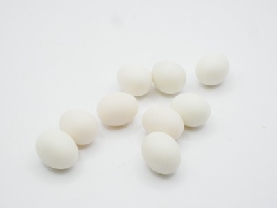 10 Pcs Miniature Egg Dollhouse Mini Egg Miniature Food Easter Eggs Handmade 1/12
