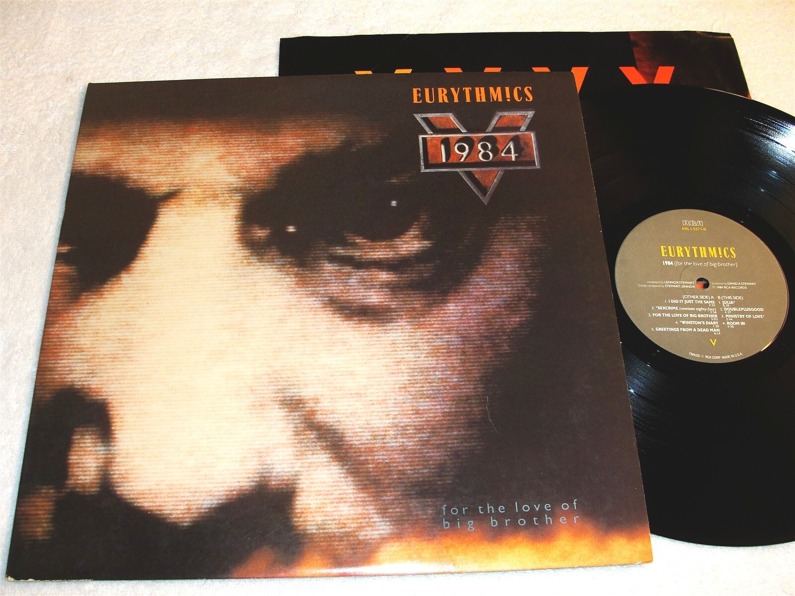 Eurythmics 1984 レコード Eurythmics 