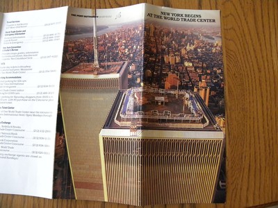 New York Begins At The World Trade Center - Brochure