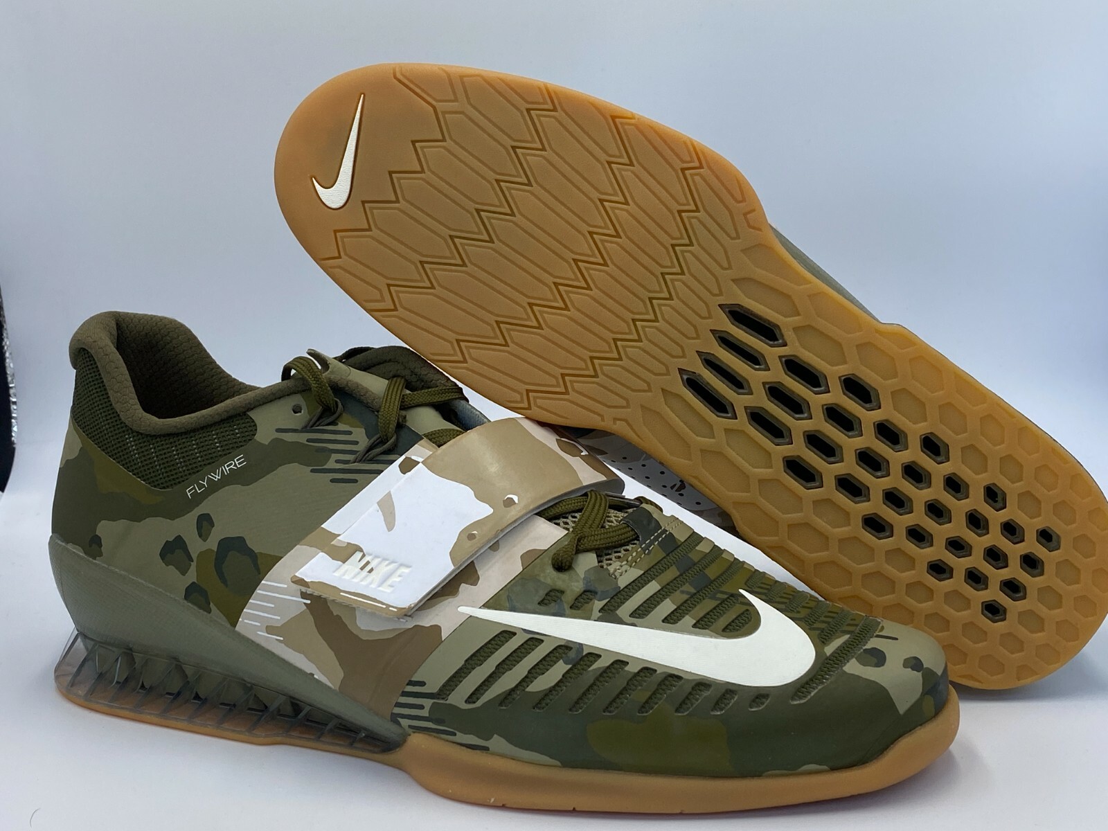 nike romaleos 3 olive canvas