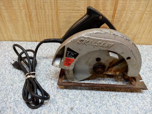 SALEちゃん Vintage Skilsaw 7 1/4'' Circular Saw 574 Corded 120V 1-3/4