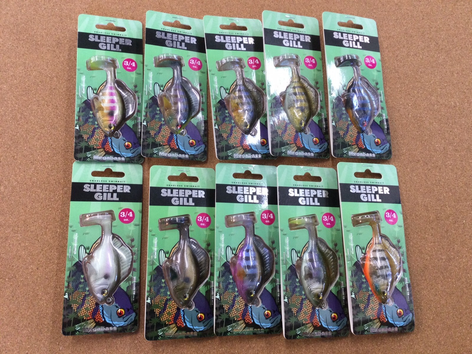 Megabass SLEEPER GILL 3.2inch 3/4oz (Select Color) | eBay