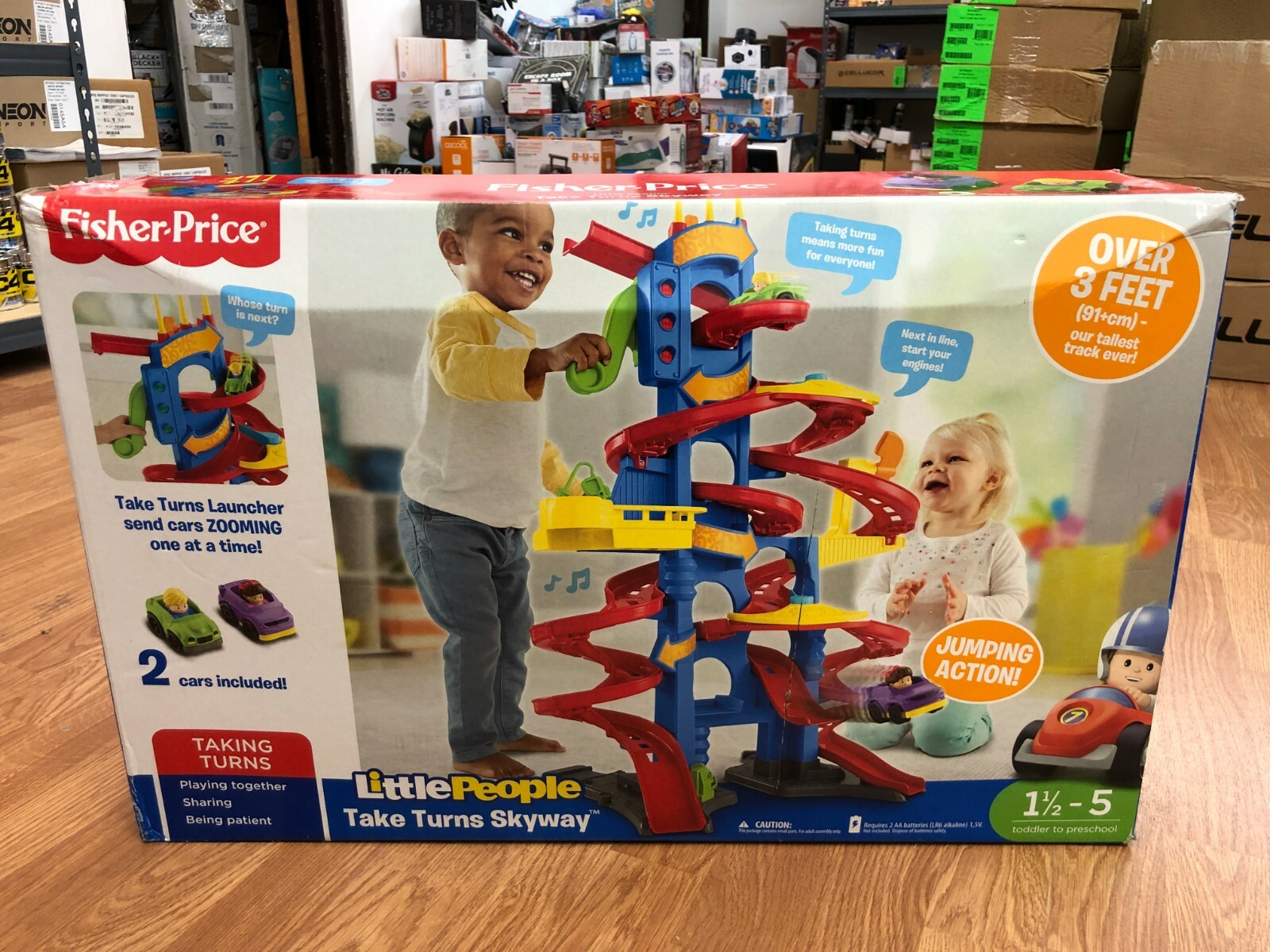 fisher price spiral race track