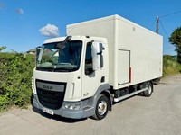 2018 DAF LF45,150 GRP BOX VAN TAIL-LIFT 7.5 TON EURO-6 HORSEBOX 62,000 MILES