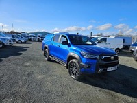2021 ON 70 PLATE TOYOTA HILUX INVINCIBLE X D-4D 4X4 D-CAB PICKUP AUTO ULEZ FREE 