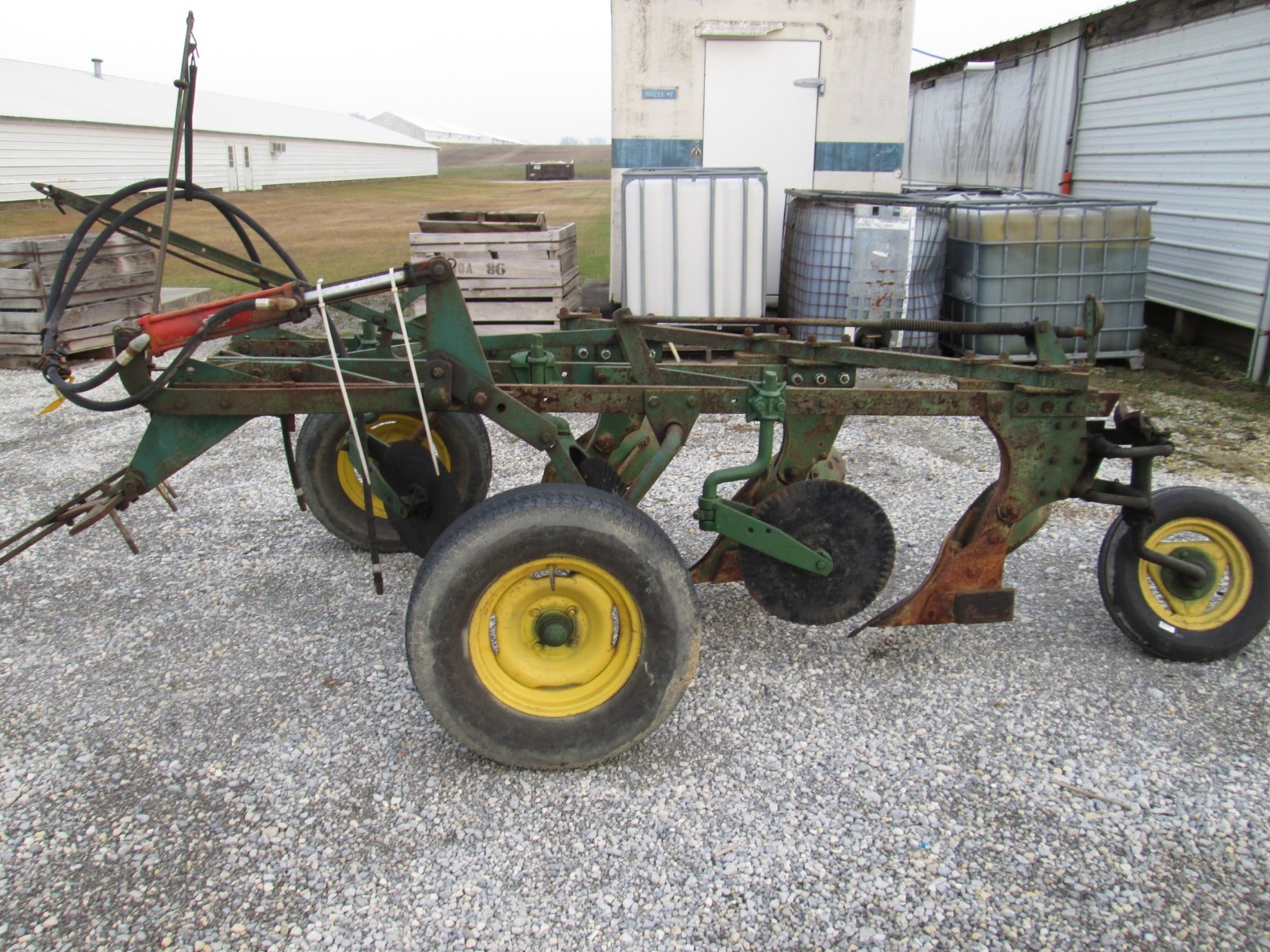 John Deere Plow, Model 555, Farm Plow