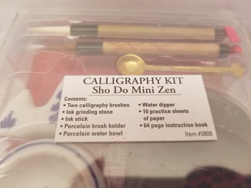 Mini Zen Sho-Do Japanese Calligraphy Caligraphy New