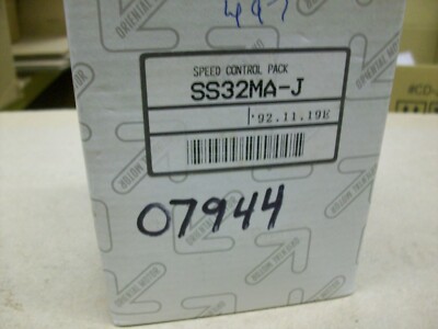 ORIENTAL MOTOR   SS32MA-J   SPEED CONTROLE PACK