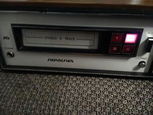 Vintage Soundesign 8 Track Player 4840C