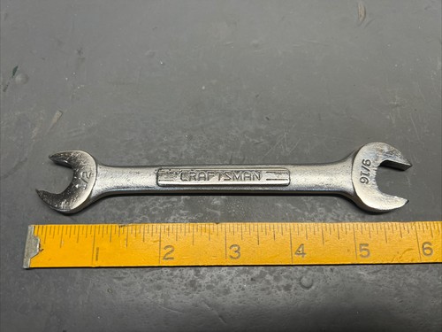 Y.Cameronページ Vintage Craftsman -V- 44579 1/2” X 9/16” Double Open End