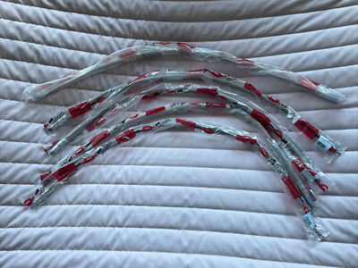 HAM-LET Braided hose, SHF108-BW1/2BW1/2-48-HO, SHF108-BW1/2BW1/2-48-H0, LOT OF 5