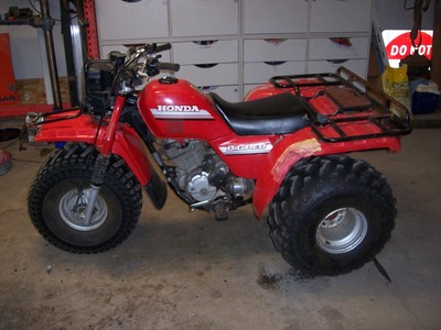 1985 honda atc 250 es big red
