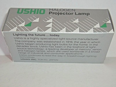 USHIO Halogen EVD Projection Lamp  New but old stock