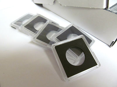 5 - 2x2 plastic snaplock coin holders for 1/2 OZ. GOLD EAGLE