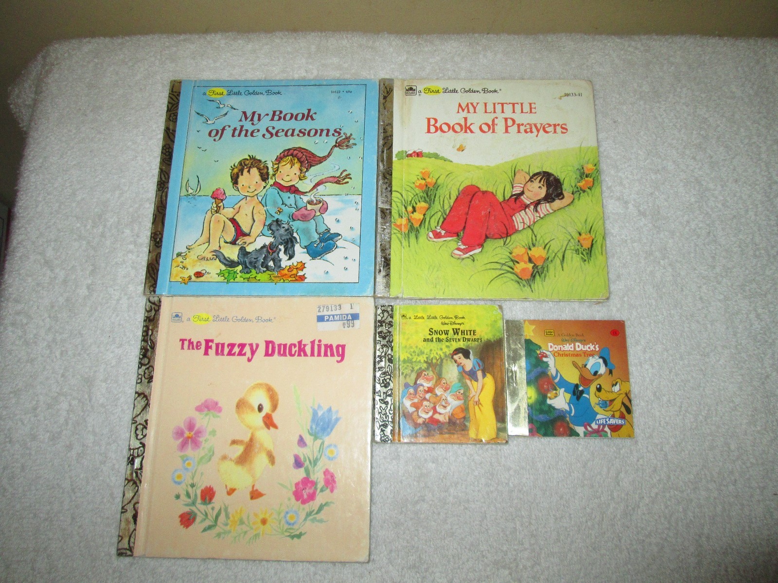 LOT OF 39 ASSORTED LITTLE GOLDEN BOOKS FIRST LIFESAVERS BOOK & LITTLE LITTLE