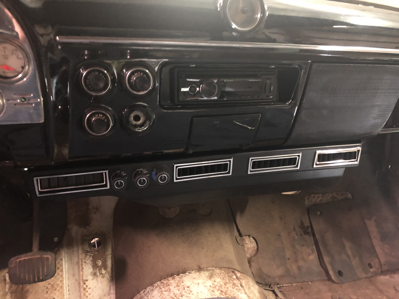 Slim Line Under Dash Heat Cool & Defrost Air Conditioning Vintage Air