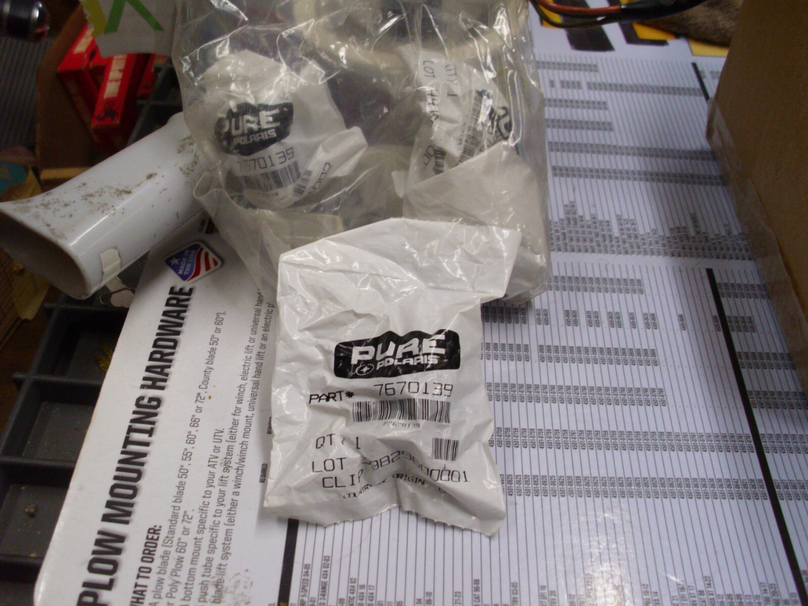 NOS OEM VICTORY 7670139, Wire Clip, Strut by Polaris!# | eBay