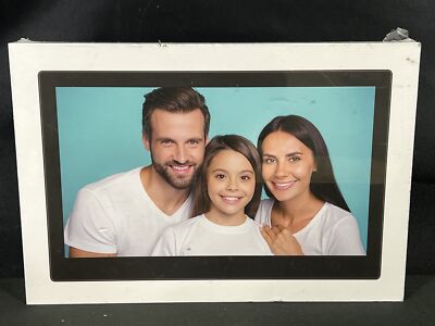Dragon Touch Classic 15 Digital Picture Frame w/ Wifi and Touchscreen New Sealed