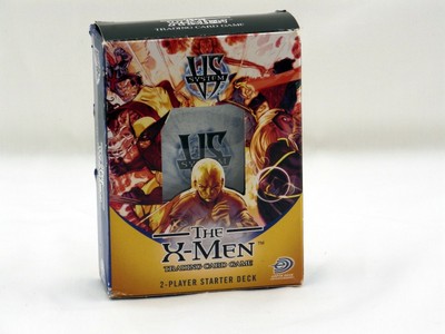 THE X-MEN TRADING CARD GAME  VS SYSTEM STARTER DECK  2-PERSON XMEN Incomplete