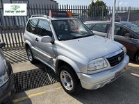 2004 MK2 Suzuki Grand Vitara SE 1.6 Petrol Manual 4x4 SUV Jeep Silver 3 Door