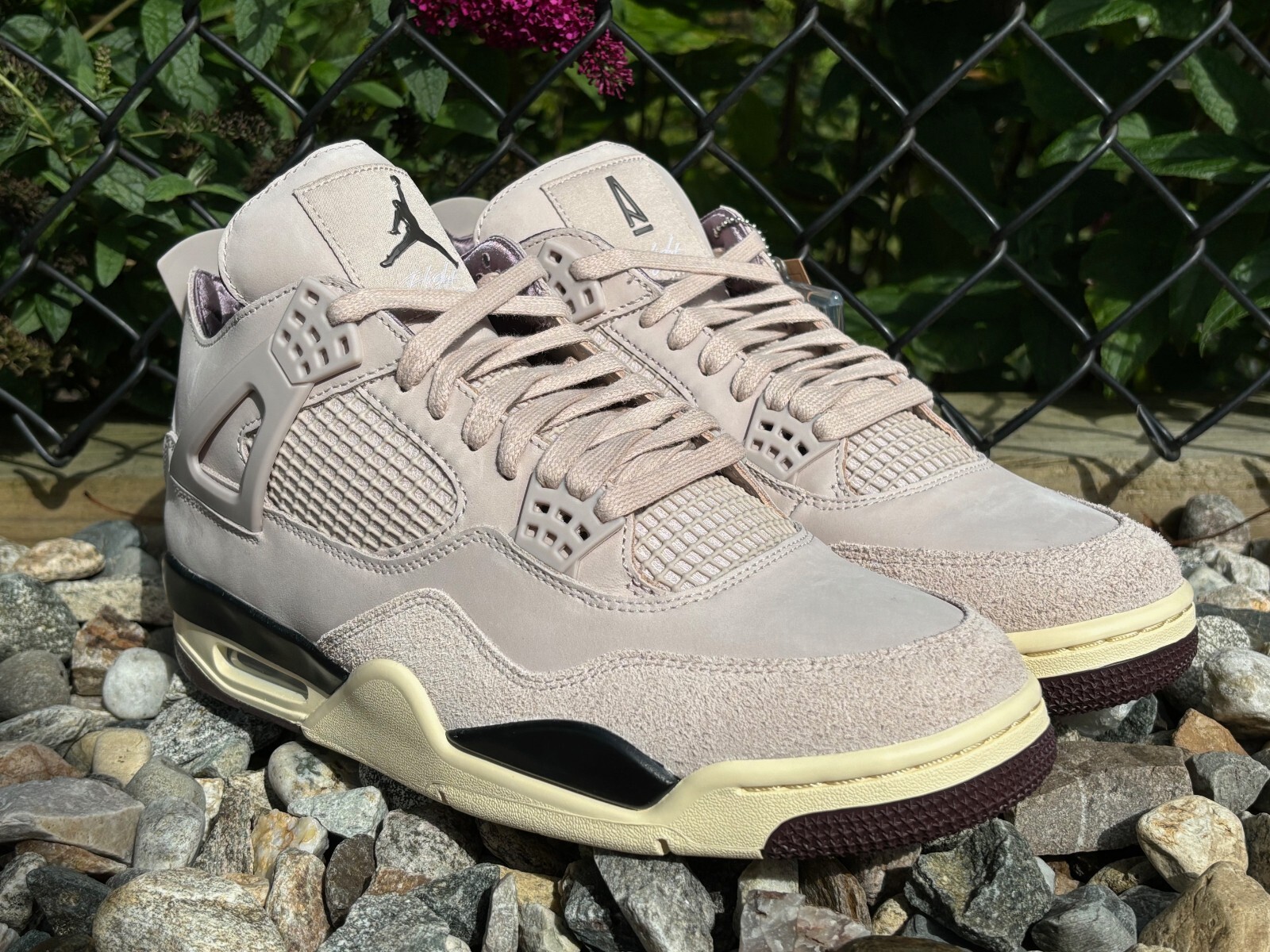 Pre-owned Jordan 4 A Ma Maniere Wyws | Size 12 M (13.5 W) | Pewter In Pink