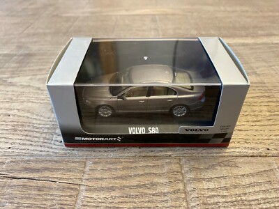 Motorart 1/43 Volvo S80 2006 grey dealer edition Volvo. for life n°VFL1395
