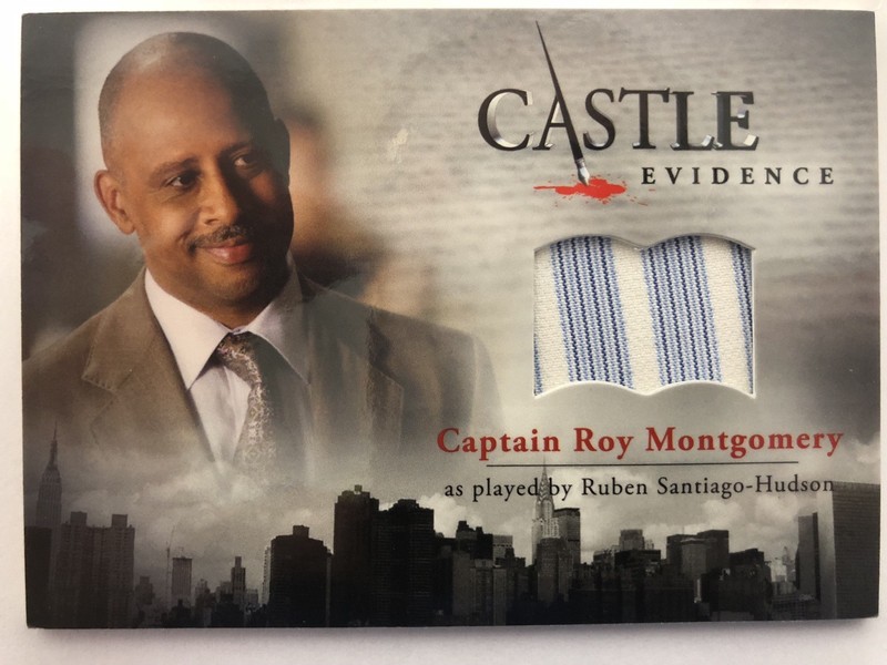 CASTLE Seasons 1 & 2 Cryptozoic : Ruben Santiago CAPTAIN ROY M19 Wardrobe