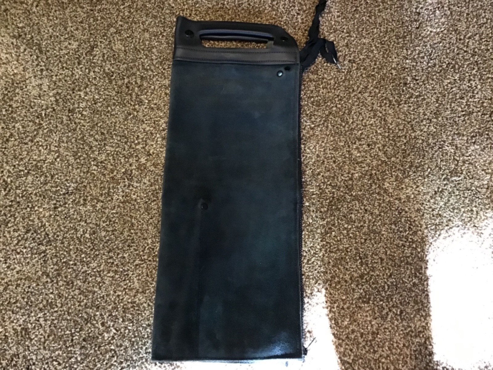 Leather drum stick bag