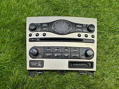 2008-2009 Infiniti G37 Audio Radio CD Climate Control Unit OEM 25391-JK65B