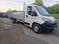 2019 Citroen Relay 2.0 BlueHDi 160ps Plus 14ft lwb dropside pickup NO VAT CHASSI