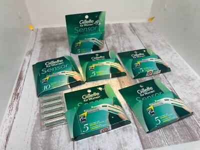 Gillette Sensor For Women 39 Razor Blades Refill Cartridges, New & Rare