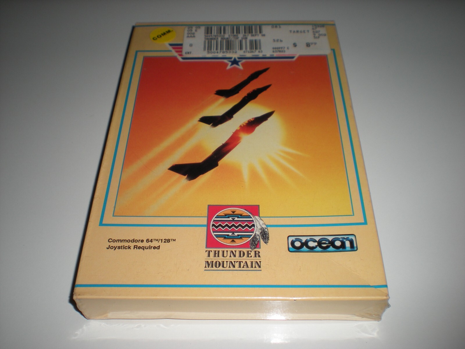 家庭用ゲームソフト TOP GUN [COMMODORE64] Top Gun game for Commodore 64 by Thunder Mountain. Rare