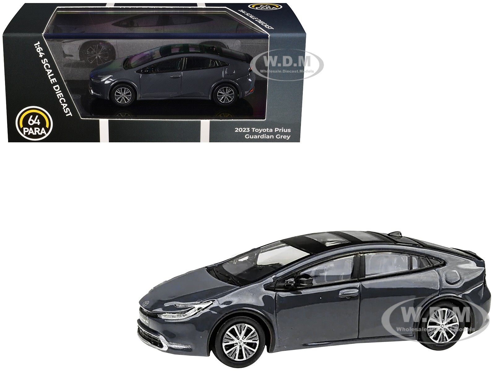1/64 TOYOTA PRIUS トヨタ プリウス 2台セット 希少 トヨタ プリウス ミニカー グレーメタリック&タクシー仕様 2台