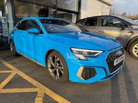2023 Audi A3 1.0 TFSI 30 S line Sportback 5dr Petrol S Tronic Euro 6 (s/s) (110 